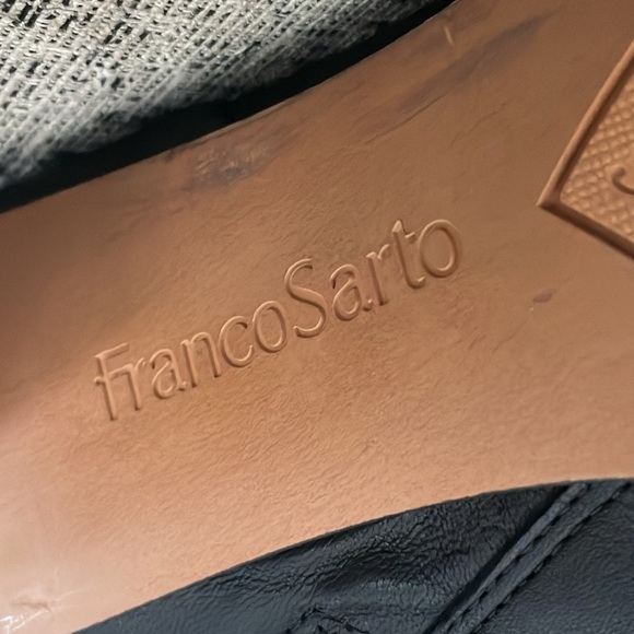 Franco Sarto Keilah Black Ankle Booties Boots Size 8.5 - Picture 10 of 12